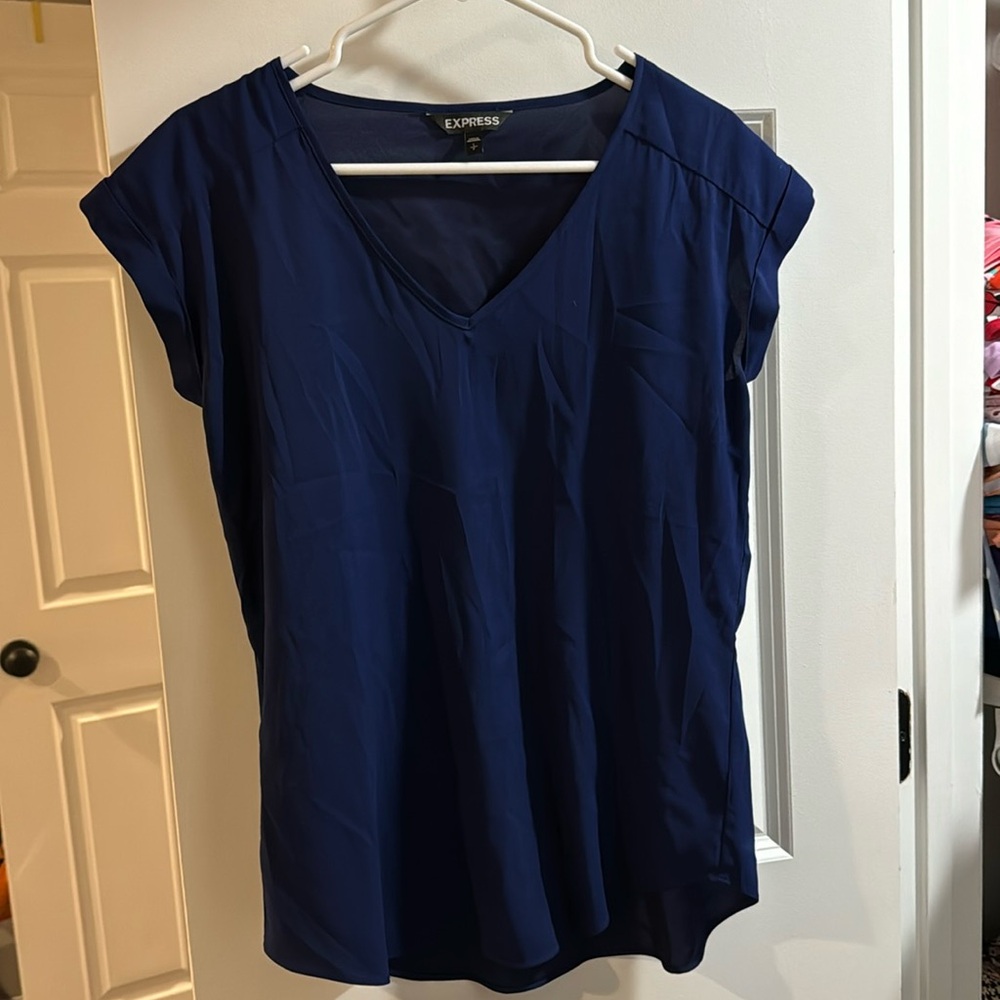Blue express top size small